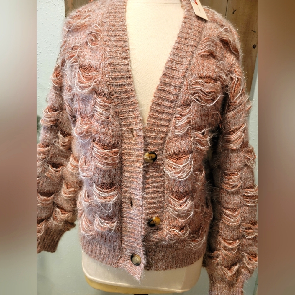 Buckle cardigan